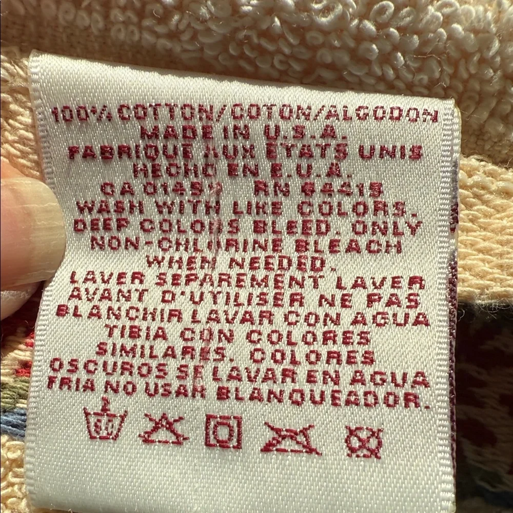 3 cotton Cozy Ski Bear Embroidered Bath Towels and 1 wash cloth - Cream